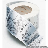 etiqueta metálica adesiva Hortolândia