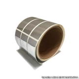 Etiqueta Metálica Adesiva