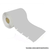 rolo de etiqueta de gôndola branca Braço do Norte