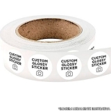 Rolo de Adesivo Personalizado