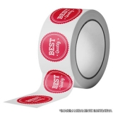 Rolo de Etiqueta Personalizada